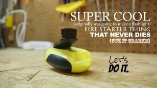 Capacitor Fire Starter? COOL How To Start A Fire with a Capacitor.