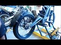 Sur Ron Light Bee Supermoto Setup Part 4 - Rear Wheel Install