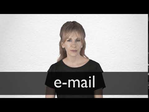 How to pronounce E-MAIL in British English