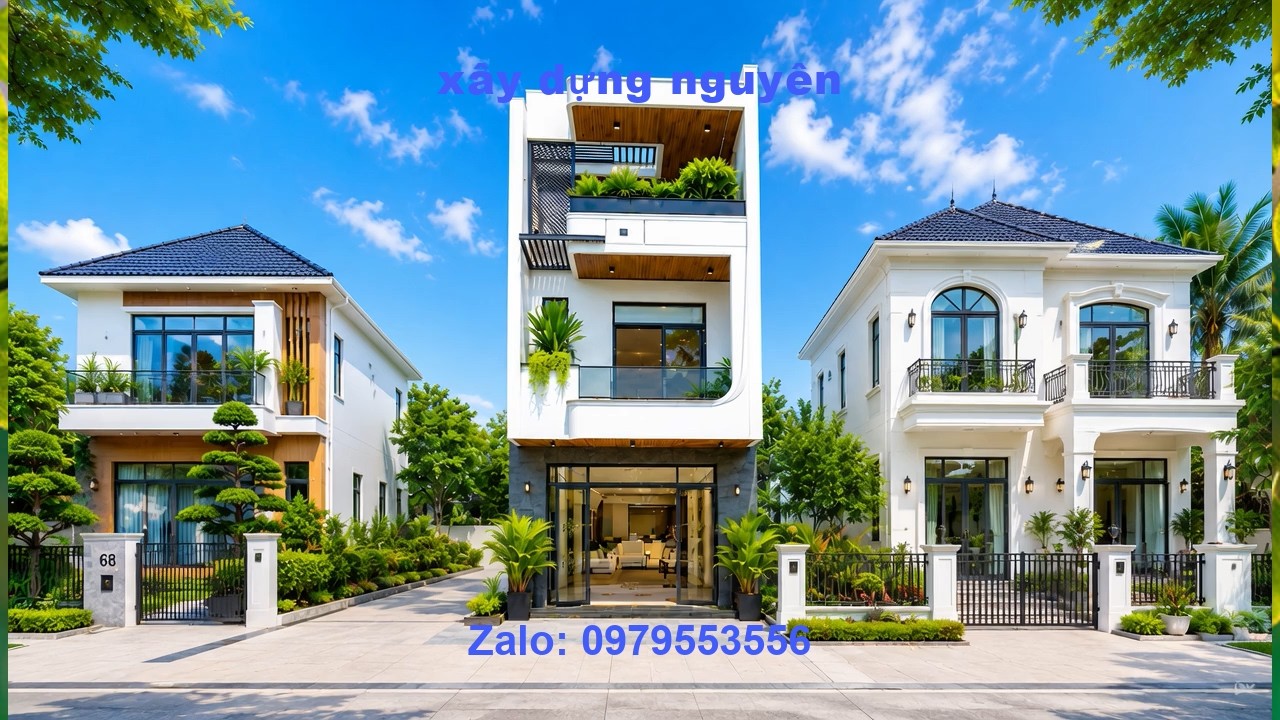 Mẫu nhà ống 1 trệt 2 lầu diện tích 5x18m Thiết Kế 5 Phòng Ngủ #nha3tang