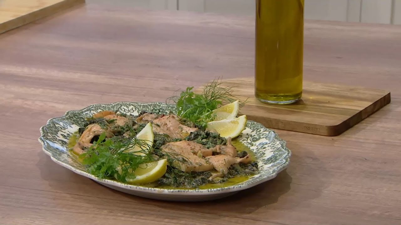 Σουπιές με χόρτα και αγουρέλαιο Χαλκιδικής | Ανδρέας Λαγός