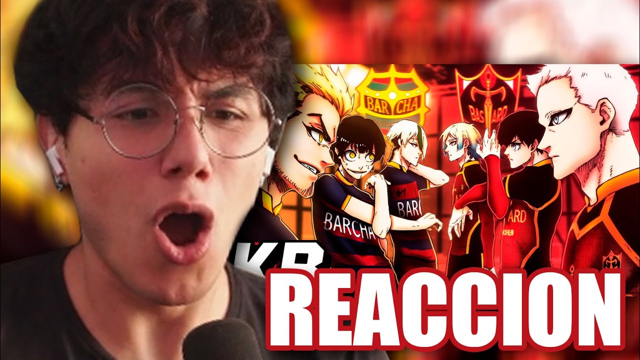 MI REACCIÓN A Bastard Munchen vs Barcha F.C (Blue Lock) | Liga Neo Egoísta Rap | Kballero