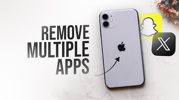 How to Remove Multiple or Duplicate Apps on iPhone (tutorial)