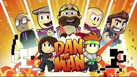 Dan the man - gamelplay walkthrough part 2 - stage 8 - level 1 (android, ios)