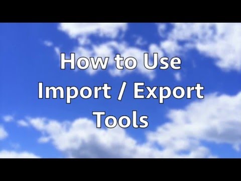 How to Use Import & Export Tools in WordPress