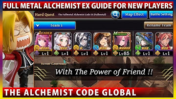 The Fullmetal Alchemist Code EX Guide For Beginners - Roxanne Friend Solo Guide (The Alchemist Code)