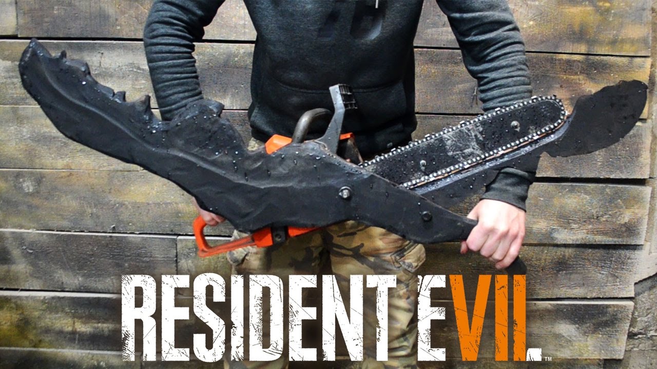 Resident Evil 7 Пила ножницы Джека Бейкера. YouTube