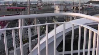 BC Ferries MV Salish raven leaving Tsawwassen Ferry Terminal 4 - 10 - 2019