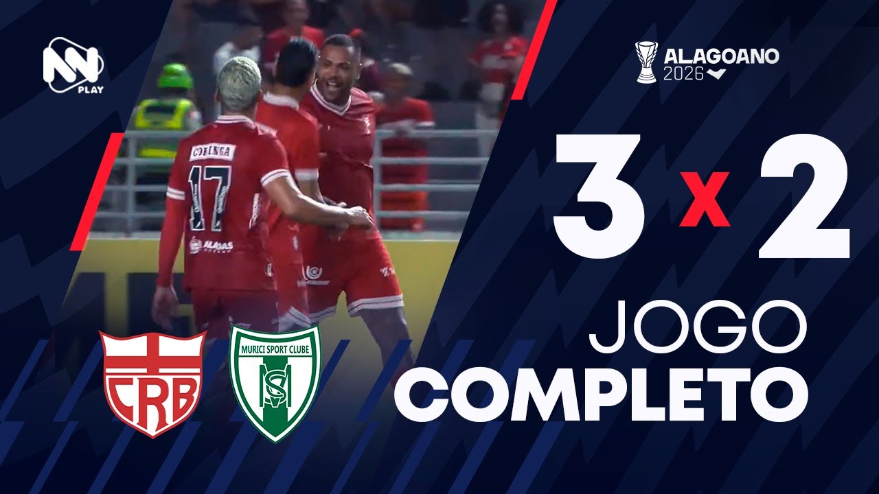 AO VIVO E COM IMAGENS | CRB X MURICI - 15/01/26 | ALAGOANO 2026 | 