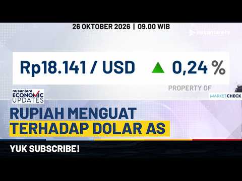 Awal Perdagangan Membawa Kabar Positif, Rupiah Menguat terhadap Dolar AS | NEU