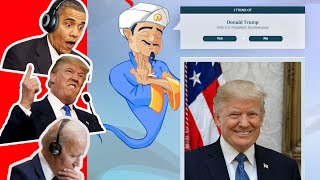 Presidents Play Akinator - Mind Reading Genie screenshot 1