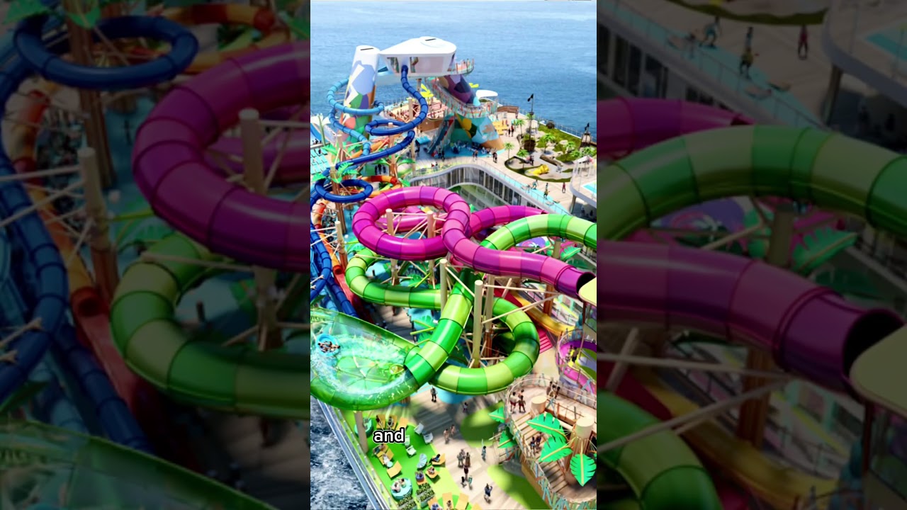 Largest Cruise Ship On Planet Earth!😲 #travel #iconoftheseas #cruiseship