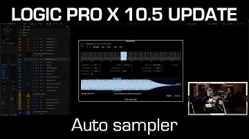 Logic Pro X 10.5 update | Auto sampler | How to sample a external synth