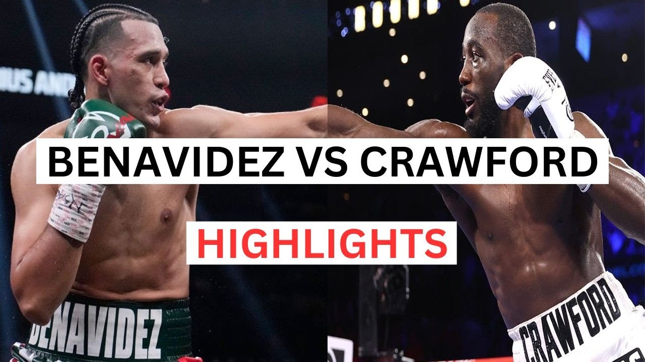 David Benavidez vs Terence Crawford Highlights & Knockouts