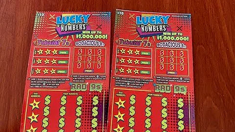 New $10 Lucky Numbers - Michigan Lottery - 12/6/25