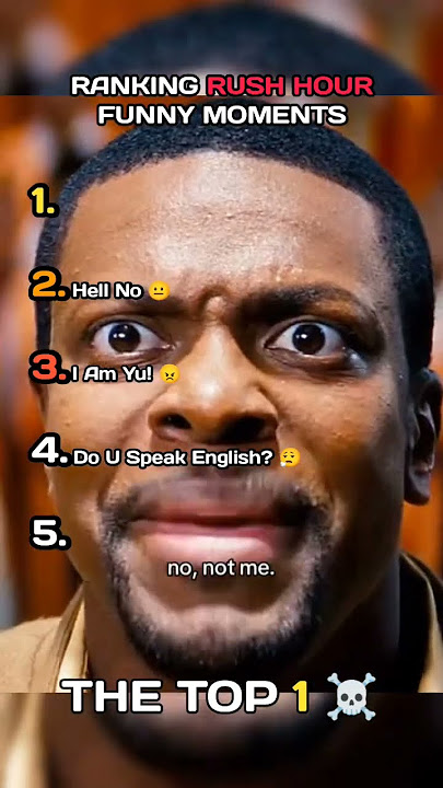 Ranking Rush Hour Funny Moments 🤣