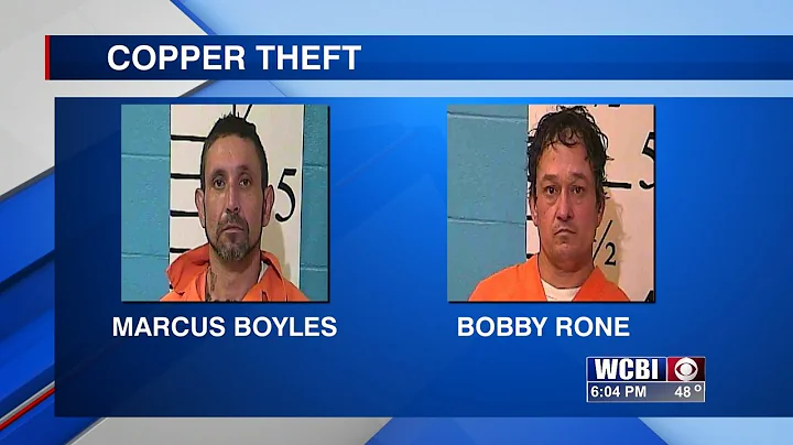 Two men arrested after attempting to steal copper wire in Carroll Co.