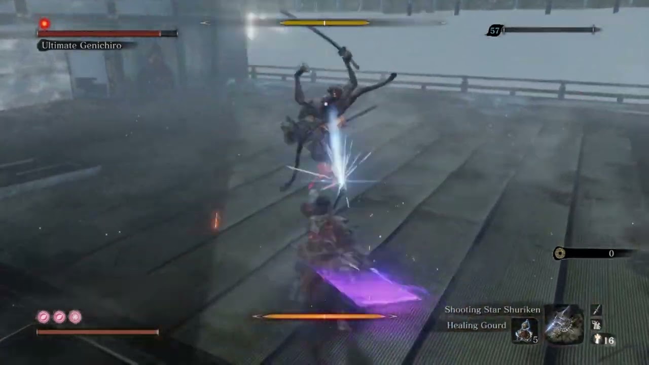 Ultimate Genichiro no damage - Sekiro