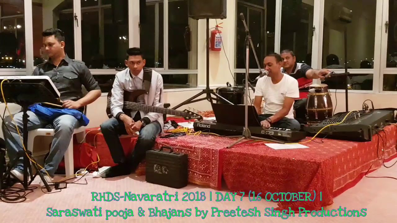 RHDS-Navaratri 2018 | DAY 7 (16 OCTOBER) | Bhajans by Preetesh Singh Productions