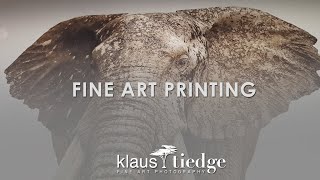 Fine Art Printing - Limited Edition Prints by Klaus Tiedge