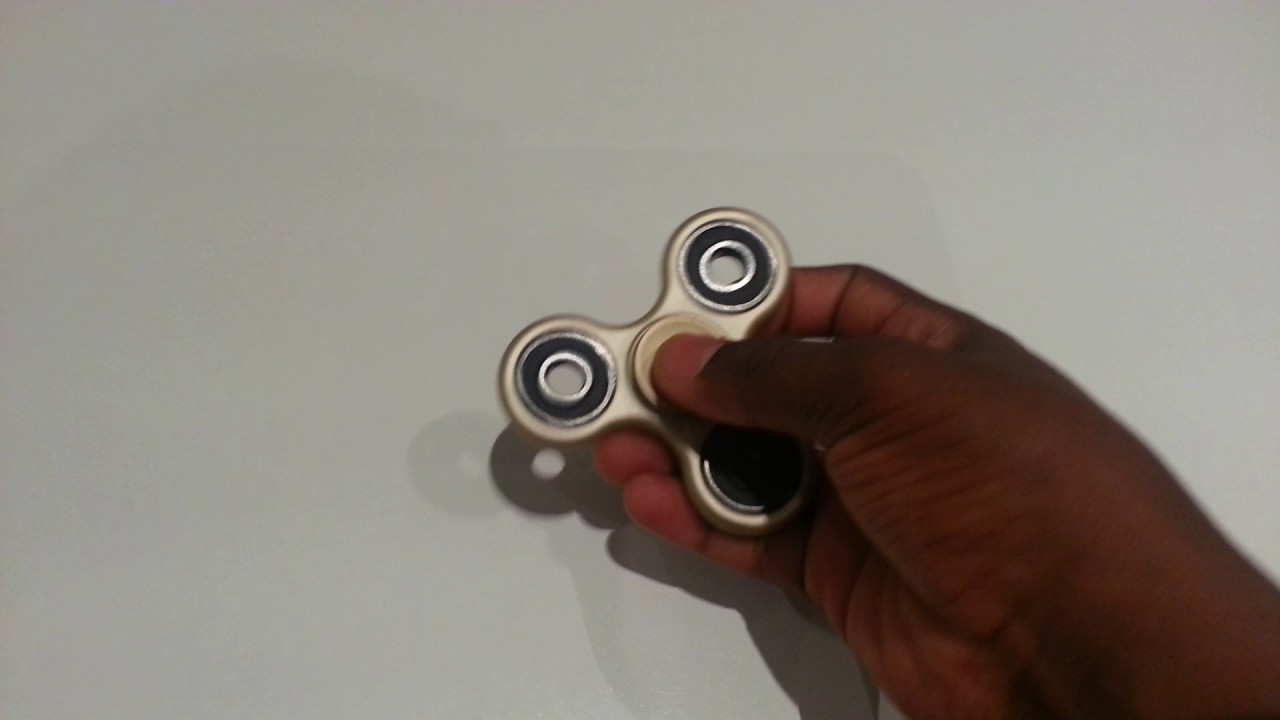 GOLDEN COLOR FIDGET SPINNER UNBOXING!!!!