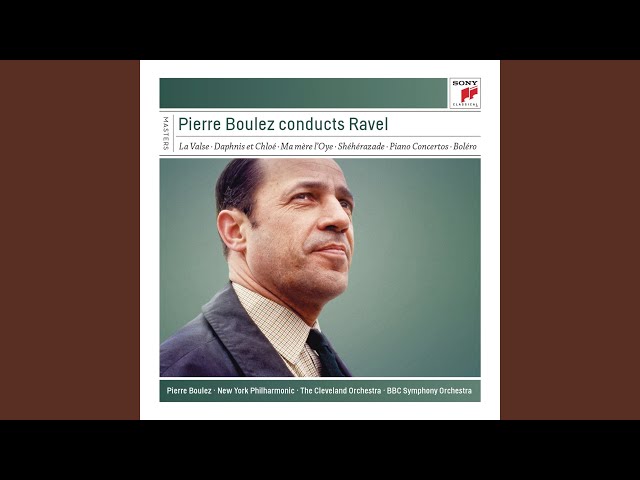 Ravel - Une Barque sur l'océan : Philh New York / P.Boulez