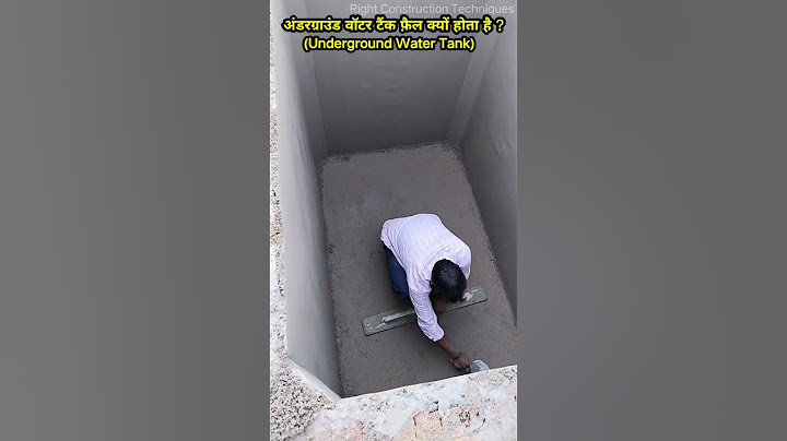 🙆🏻‍♂️ Big Mistake in Underground water tank | अंडरग्राउंड वॉटर टैंक फ़ैल क्यों होता है ?😩 #shorts