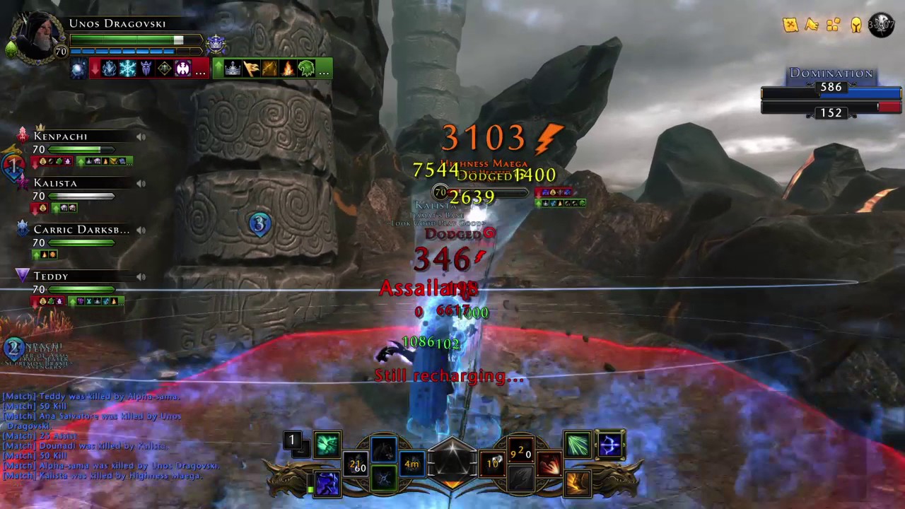 Neverwinter PVP Puq Group vs Synergy lol