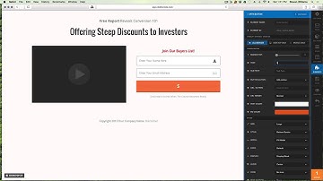 Building A Squeeze Page With ClickFunnels