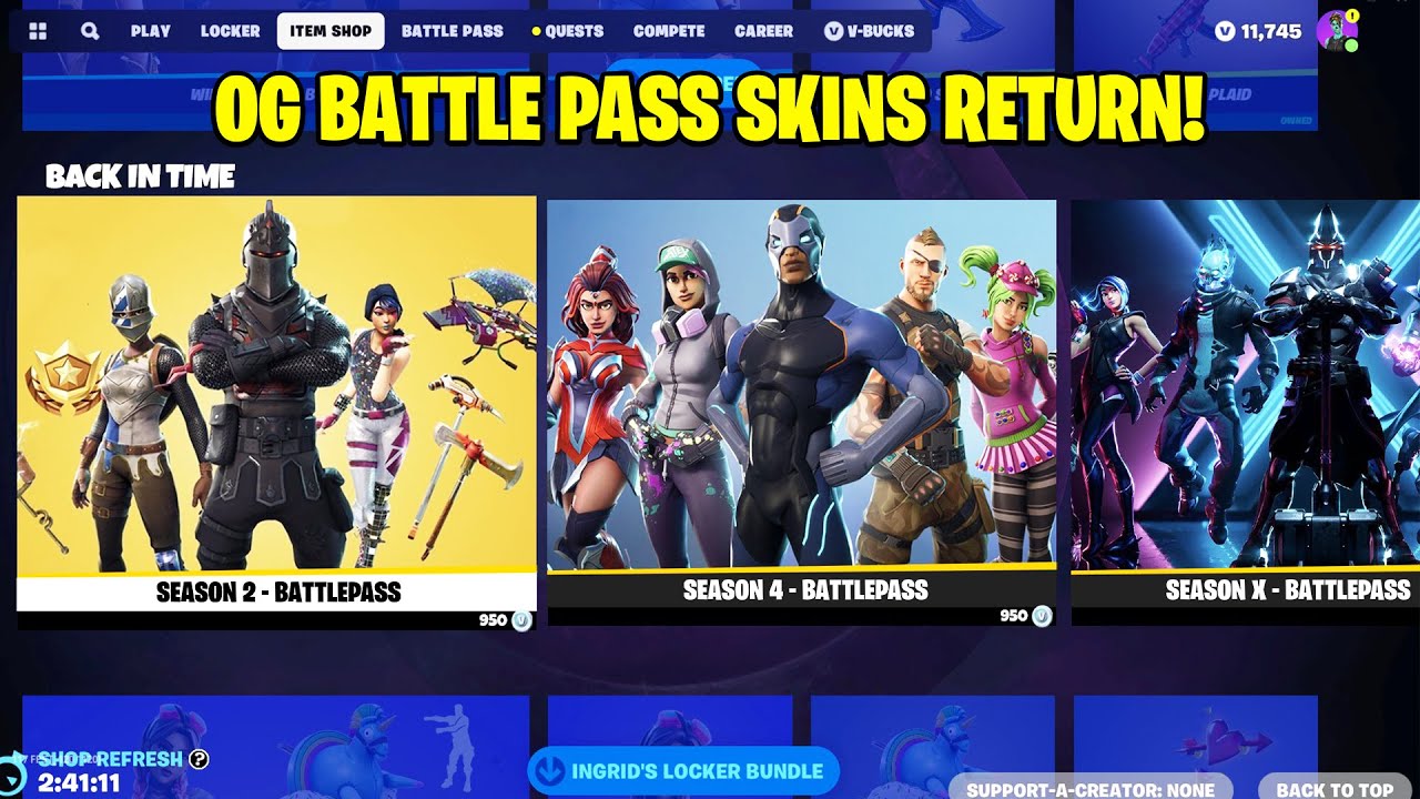 Fortnite: Confira as skins da quinta temporada