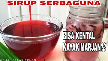 Thumbnail of SIRUP HOMEMADE - CARA MEMBUAT SIRUP KENTAL ALA MARJAN