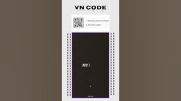 Vn qr code editing !! Vn code template reels 😱 #vn #template #tending