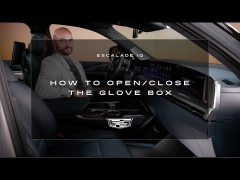 ESCALADE IQ Open/Close Glove Box | Cadillac