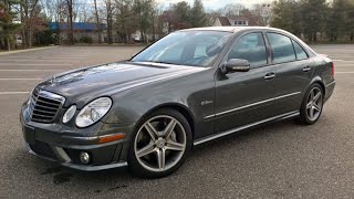 Mercedes Benz E63 AMG 2008 0-200 200-0 Acceleration First person
