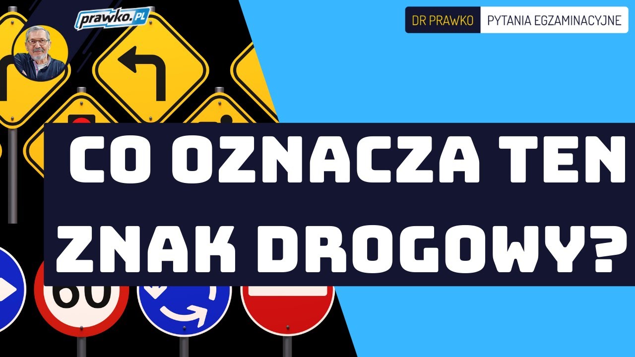 Czy ten znak oznacza wyjazd z obszaru zabudowanego? (1467) - YouTube