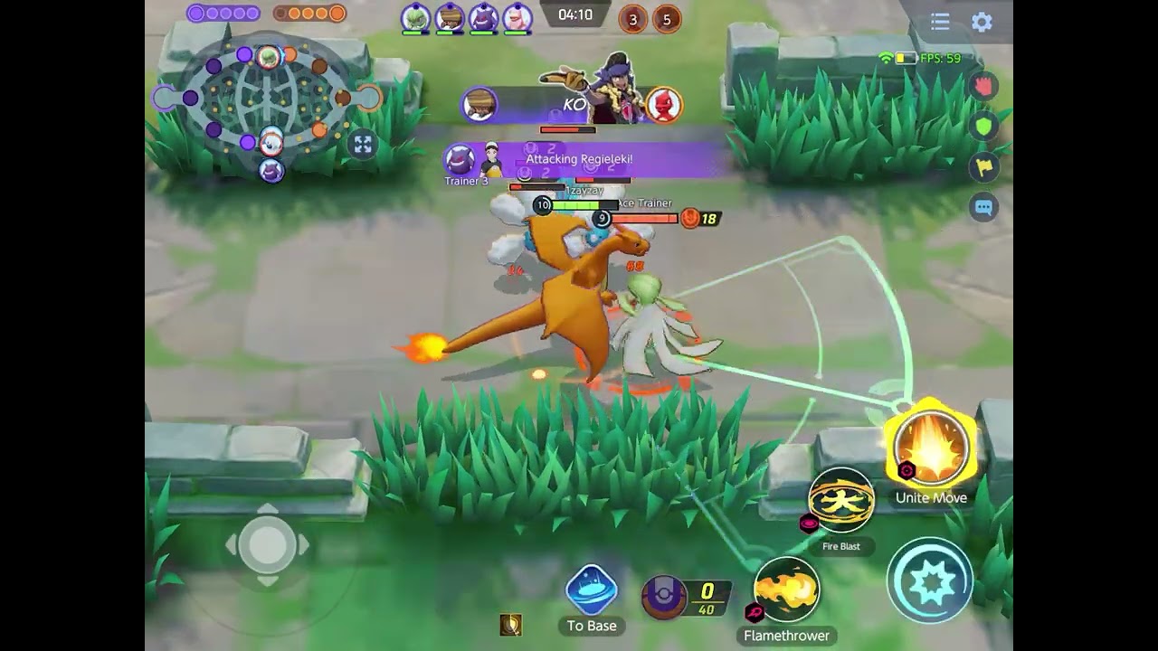 Me playing a Pokémon game