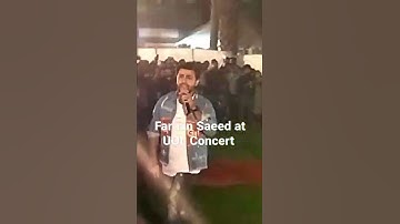 Farhan Saeed First Time in University of Lahore 2022 #farhansaeed #uol