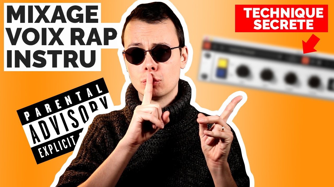 Comment MIXER une VOIX RAP avec une INSTRU en 15 MINUTES ? (+ technique