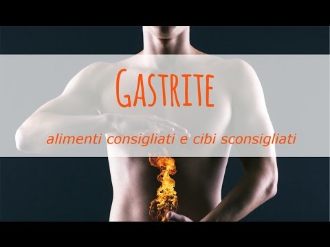 Video: Dieta Per Gastrite - Cibi Consentiti E Proibiti