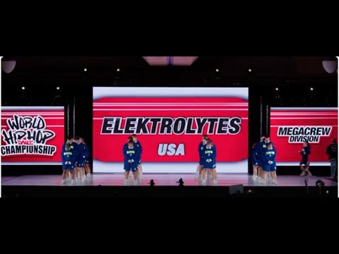 Elektrolytes - USA | MegaCrew Division Prelims | 2023 World Hip Hop Dance Championship