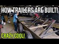 How Trailers are Built! ASMR for men! Factory tour at Texas Pride Trailers!