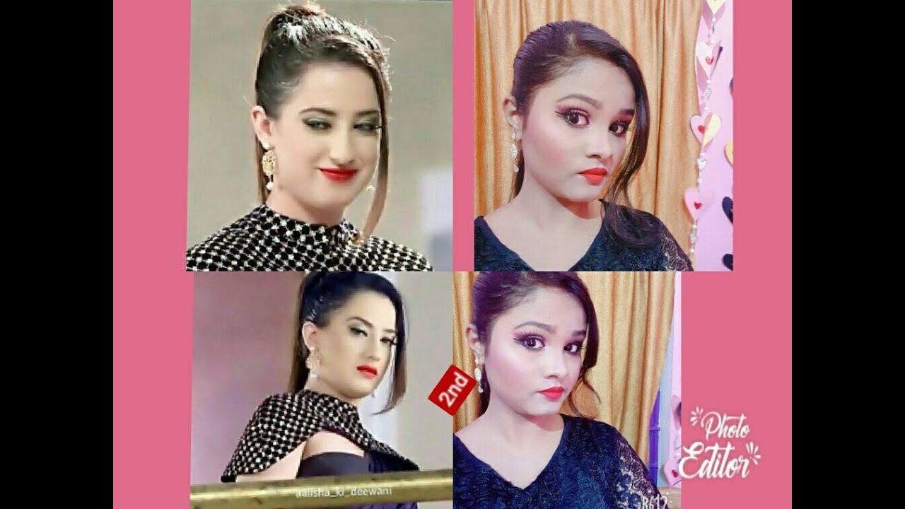 ALISHA PANWAR TARA HIGH PONYTAIL INSPIRED MAKEUP LOOKIS ISHQ
