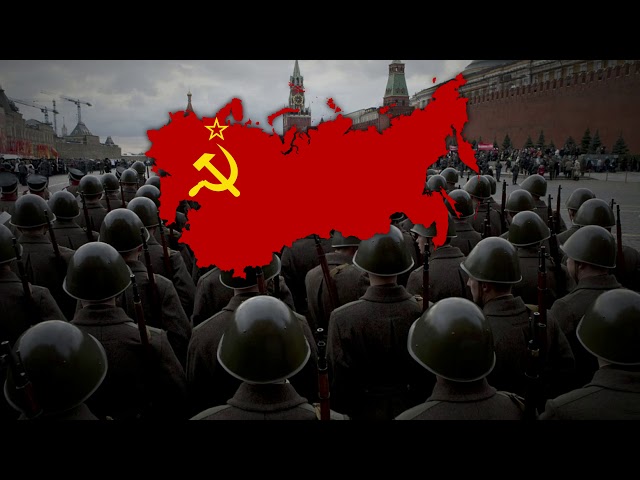 Мы - армия народа - Soviet Army Song class=