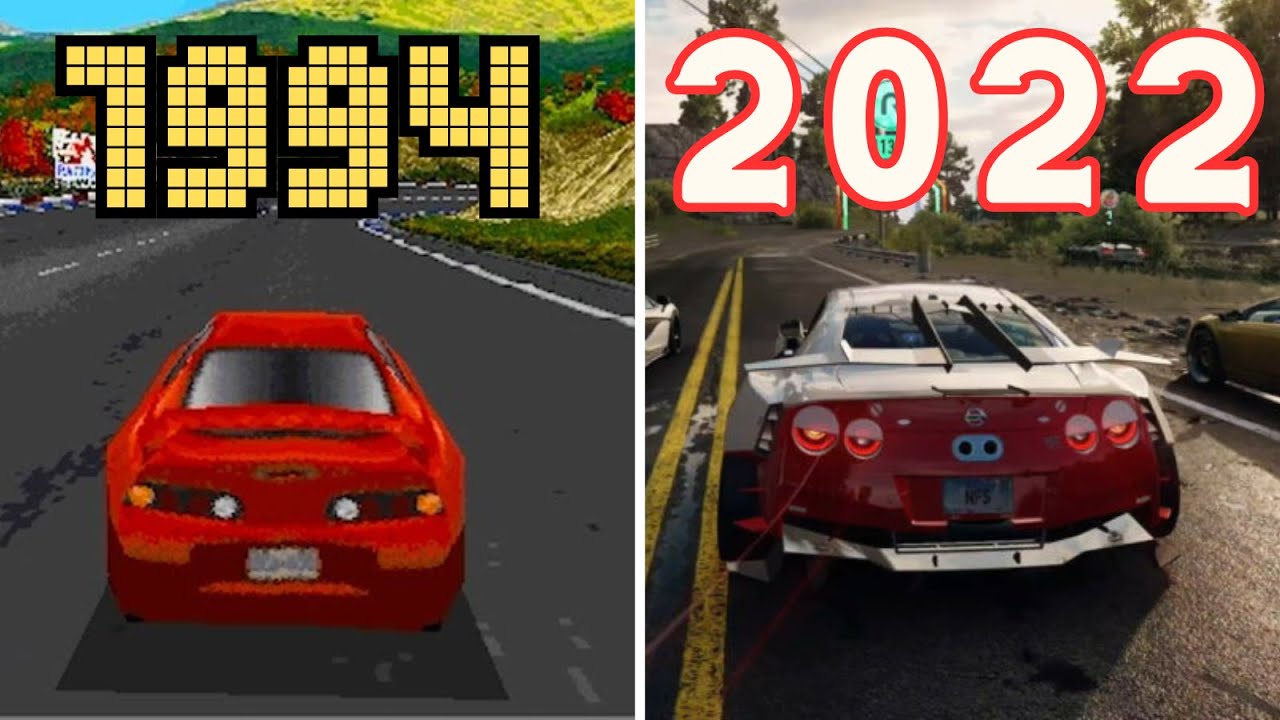 Evolution of Need for Speed Games 1994-2022 