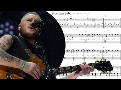 Blue Jean Baby  (Lyrics, chords) - Zach Bryan