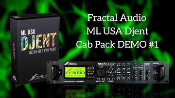 ML Sound Lab USA (not just) Djent Cab Pack - MIX #1 (Fractal Audio)