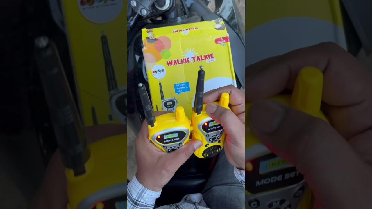 Walkie Talkie for Kids | Fun Communication Gadget! 