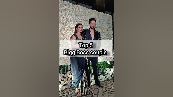Top 5 Bigg Boss Couple. #biggboss #shorts