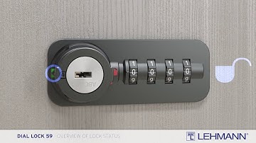 Dial Lock 59 - Fixcode -  Overview of Lock Status