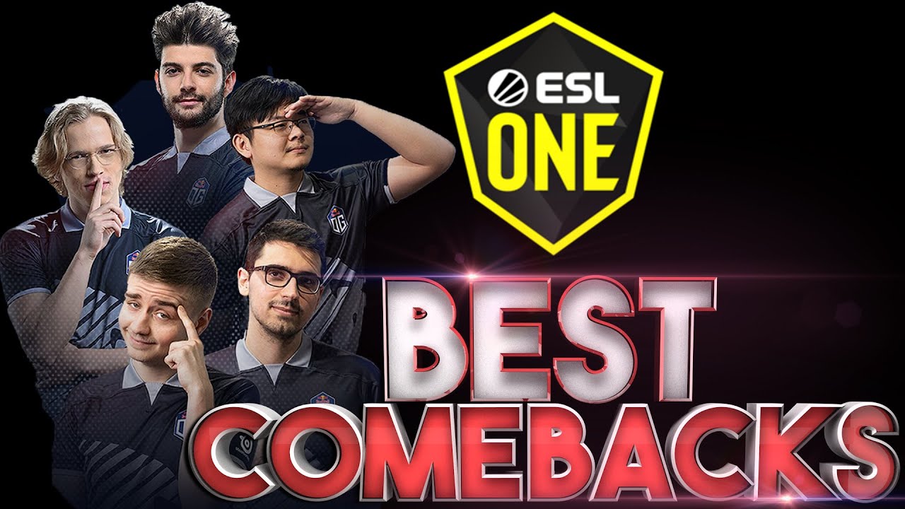 BEST & MOST EPIC Comebacks of ESL One Germany 2020 [Group Stage] - YouTube